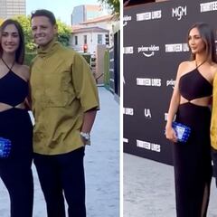 ‘Chicharito’ Hernández y su novia, juntos en una alfombra roja