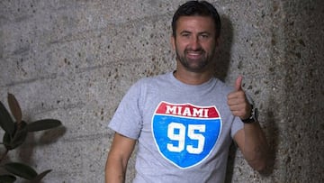 El exjugador italiano y actual seleccionador de Albania, Christian Panucci.