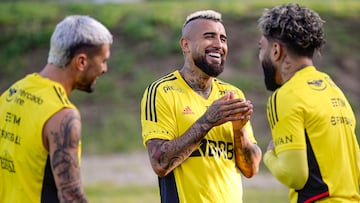 El plan de Flamengo con Vidal: ¿cuándo podría debutar?