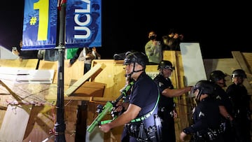 A pro-Palestine protest at UCLA turned violent on Wednesday when counter-protesters showed up, and got even worse Thursday as police fired rubber bullets.