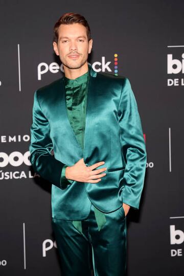 Alfredo Lomeli en los Billboard Latin Music Awards 2022.