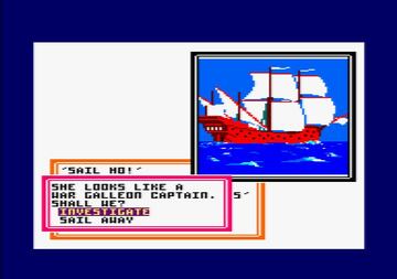 Captura de pantalla - Sid Meier's Pirates! (C64)