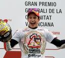 Brad Baker reta a Marc Márquez en el Superprestigio Dirt Track