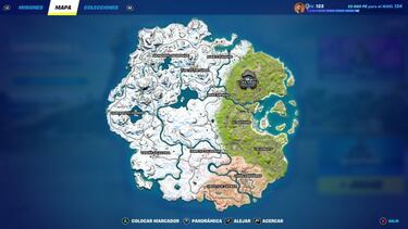 Fortnite: la nieve comienza a derretirse