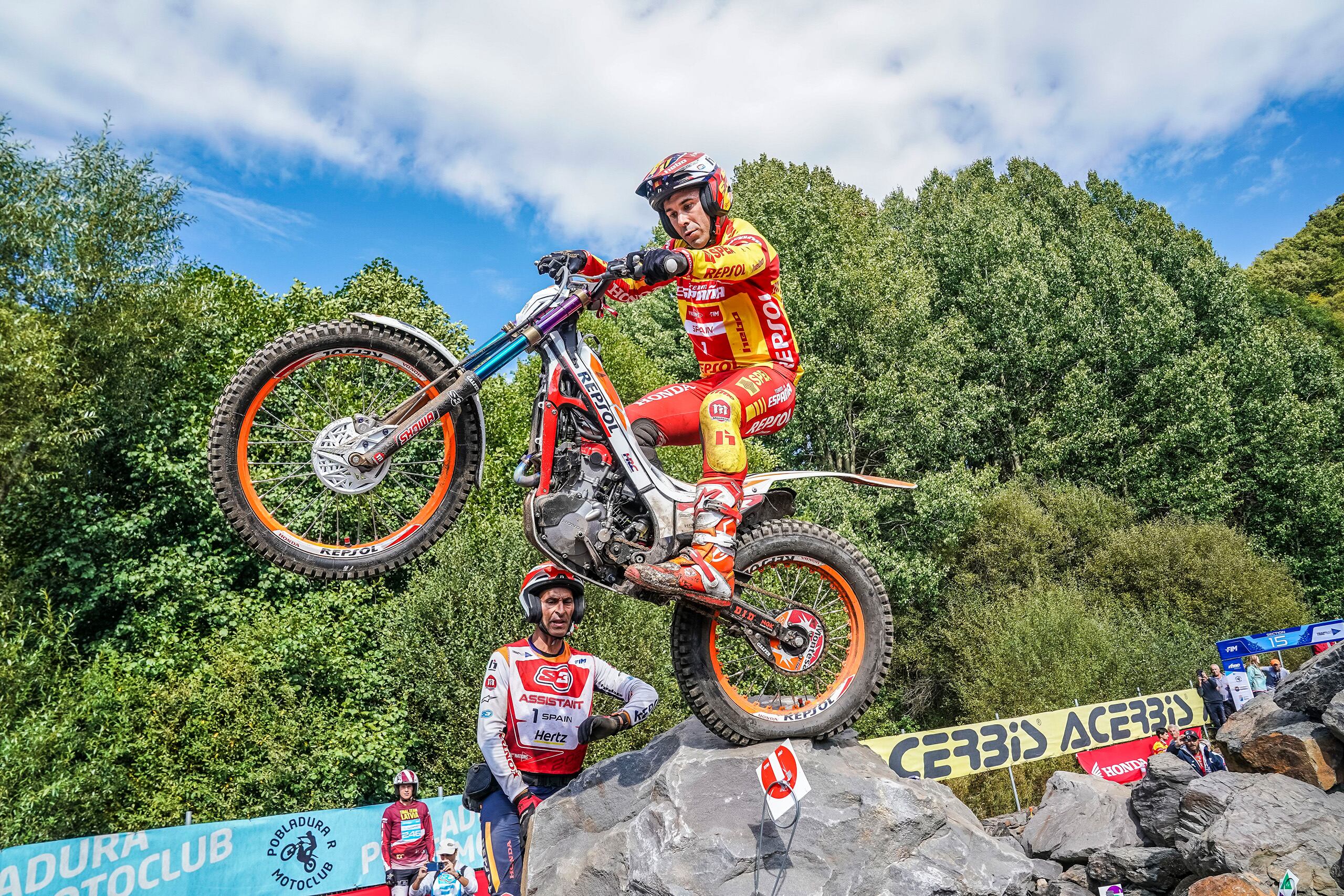 Toni Bou, en el Trial de las Naciones de 2024.