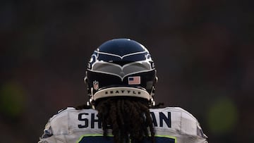 GREEN BAY, WI - DECEMBER 11: Richard Sherman #25 of the Seattle Seahawks watches action during a game during the second quarter of a game against the Green Bay Packers at Lambeau Field on December 11, 2016 in Green Bay, Wisconsin. Stacy Revere/Getty Images/AFP
== FOR NEWSPAPERS, INTERNET, TELCOS & TELEVISION USE ONLY ==