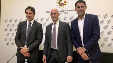 Rubiales: "El Mundial será duro, pero Lopetegui tiene sabiduría"