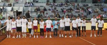  Charity Day, un acto a beneficio de las fundaciones del tenista Rafa Nadal  y el portero del Real Madrid Iker Casillas, que destinarán el dinero a niños desfavorecidos.