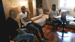 Sampaoli se reunió con Mascherano en Barcelona