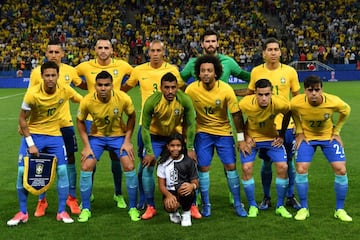 Los 17 debutantes de Brasil en el Mundial de Rusia 2018