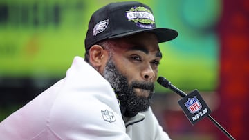 The Kelce brothers had a great time interviewing the former Eagles DE on their New Heights Podcast. Travis found out that Graham didn’t limit his trash talk to games.