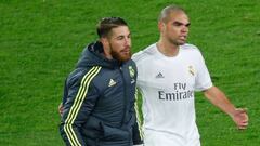 Pepe snubs Sergio Ramos when asked to name best centre half