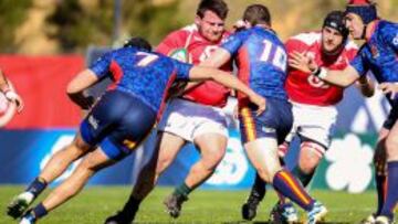 Espa&ntilde;a gan&oacute; a Portugal en Coimbra.