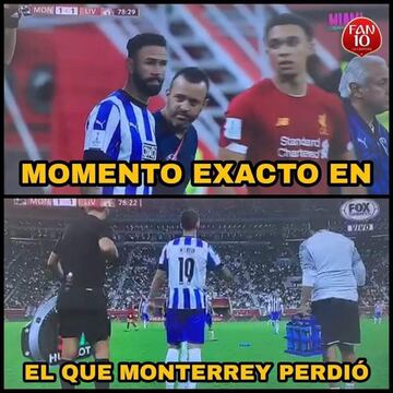 Los memes lloran la eliminación de Monterrey ante el Liverpool