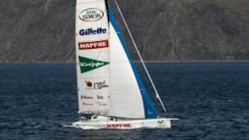 Juego de estrategias entre el 'Virbac Paprec 3' y el 'Mapfre'