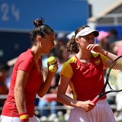 Bucsa y Sorribes - Muchova y Noskova, en directo: partido por el bronce en el tenis de los Juegos Olímpicos
