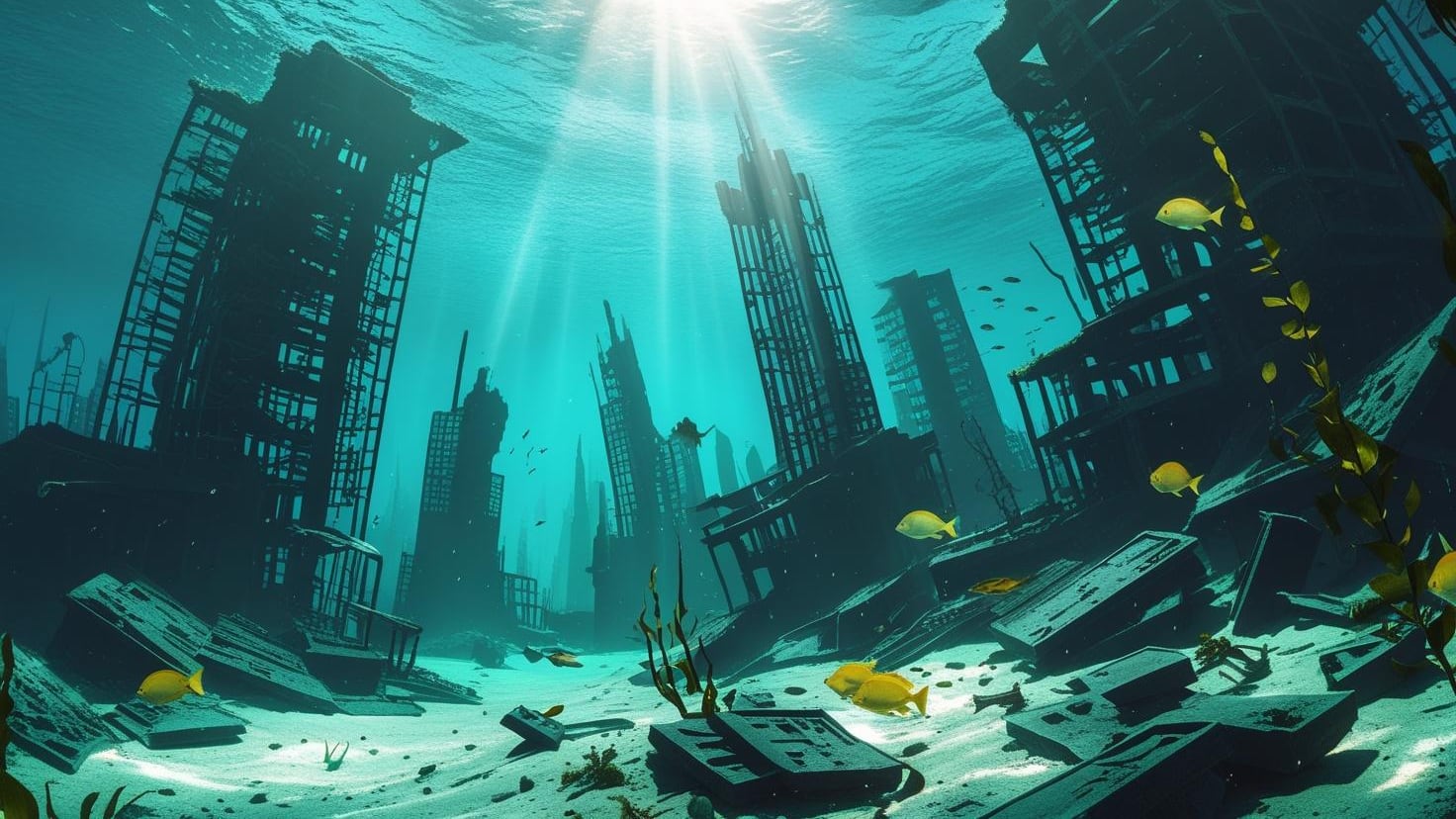 South American cities underwater in 2100