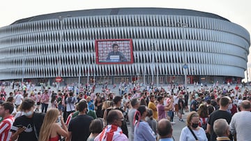 El Gobierno Vasco amplía el aforo de los estadios al 30%