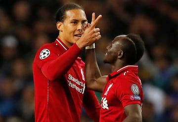 Virgil van Dijk and Sadio Mané