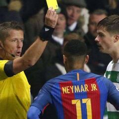 Lustig, del Celtic: "Neymar es el actor más grande del fútbol"