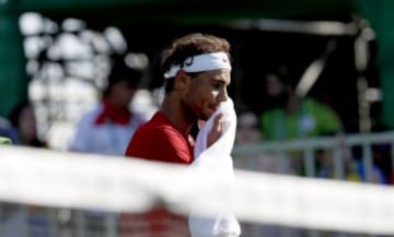 El heroico partido de Rafa Nadal ante Nishikori en im¨¢genes