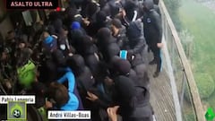 La violencia de 300 ultras del Marsella atacando a los jugadores y al DT