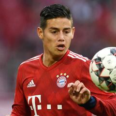 Los números que podría superar James en la Bundesliga 2018/19