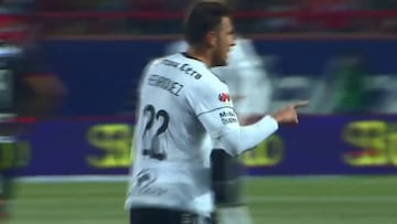 Así fue el primer gol de Ángelo Henríquez en la Liga Mexicana