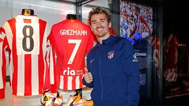 Antoine Griezmann en Territorio Atlético.