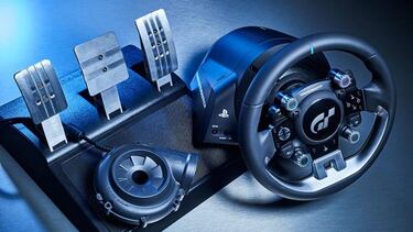 Así es el volante Thrustmaster T-GT para Gran Turismo Sport