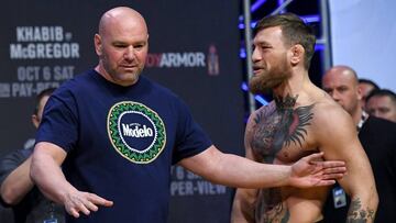 Luego de que McGregor expusiera en redes sociales los mensajes que tuvo con Dana White para pelear contra Diego S&aacute;nchez, el presidente de la UFC por fin reaccion&oacute;.