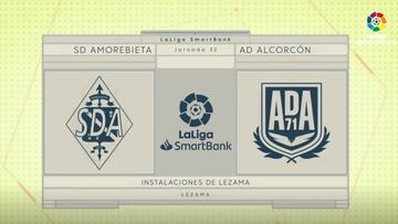 Resumen del Amorebieta vs Alcorcón de la Liga SmartBank