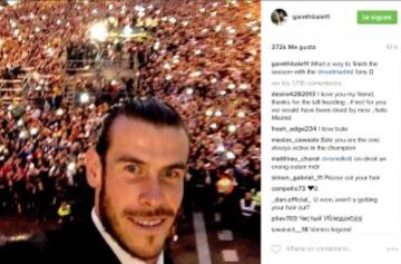 La celebración de los jugadores del Real Madrid en las redes sociales