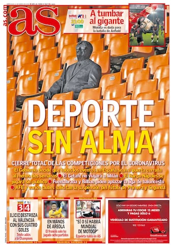 Las portadas de AS de marzo