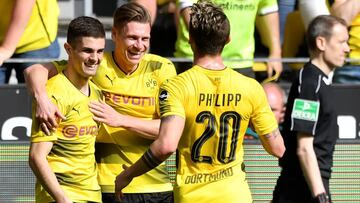 Dortmund vence 3-0 al Stuttgart y se afianza en Europa