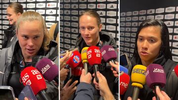 Pajor, Graham y Antonia hablaron tras la final: “No puede ser no meterles gol”