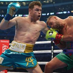 Saunders set for sugery with facial fractures after Canelo fight