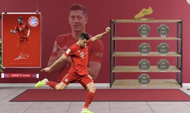 Lewandowski: el desaf¨ªo de ver la Bota de Oro en su vitrina