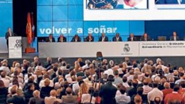 <b>ROTUNDO ÉXITO. </b>Florentino demostró tener la confianza absoluta de los compromisarios.