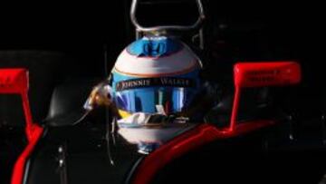 El casco 2015 de Alonso.