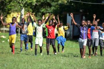 El fútbol como medio para salir de la pobreza infantil en Honduras