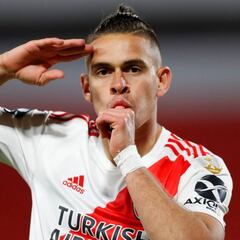 Borré aporta tranquilidad: "Estoy pensando en River"