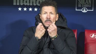 Simeone, entrenador del Atlético