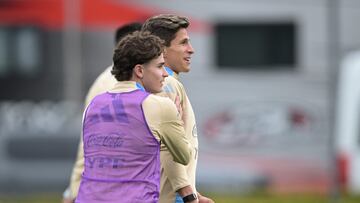 Julián y Giuliano, dos de los ausentes en el Atlético durante el parón de selecciones.