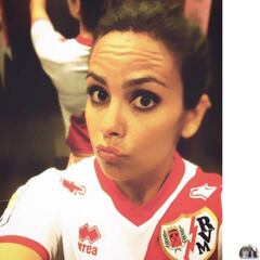 Cristina Pedroche, acusada en Instagram de 'utilizar' al Rayo Vallecano