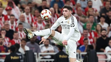 Valverde, del Real Madrid.