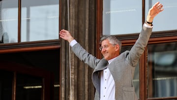 Herbert Hainer, presidente del Bayern.
