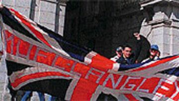 <b>LA POLICÍA TOMA POSICIONES</B>. Ayer comenzó el despliegue policial.