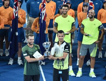 Juan Sebastián Cabal y Robert Farah ante Oliver Marach y Mate Pavic