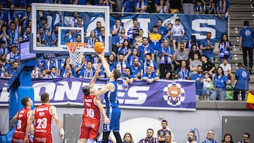 Recoletas Salud San Pablo Burgos contra el Río Breogán.